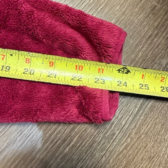 The North Face Women's Osito Fleece Full Zip Jacket Cozy Warm Red M Outdoors - Picture 9 of 10